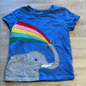 Mini Boden size 7/8 appliqué tee VGUC